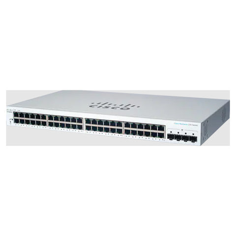 Cisco CBS220-48T-4G Managed L2 Gigabit Ethernet (10/100/1000) 1U White