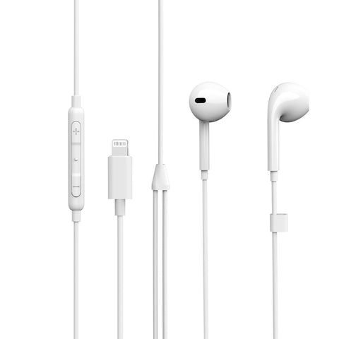 eSTUFF In-ear Headphone for Apple Devices Headset Wired Calls/Music White