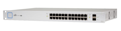 Ubiquiti UniFi US-24-250W network switch Managed Gigabit Ethernet (10/100/1000) Power over Ethernet (PoE) 1U Silver