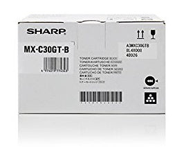 Sharp MXC-30GTB Toner-kit black, 6K pages ISO/IEC 19752 for Sharp MX-C 250 F