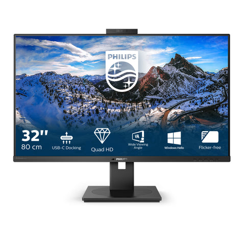 Philips P Line 326P1H/00 LED display 80 cm (31.5") 2560 x 1440 pixels Quad HD Black