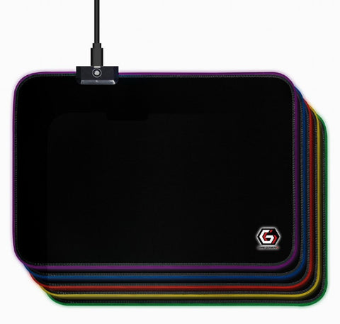 Gembird MP-GAMELED-M mouse pad Gaming mouse pad Black