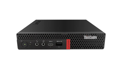 Lenovo ThinkCentre M720q i3-8100T mini PC Intel® Core™ i3 4 GB DDR4-SDRAM 128 GB SSD Windows 10 Pro Black