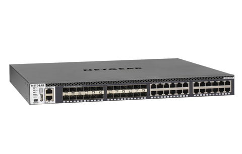 NETGEAR M4300-24X24F Managed L2/L3/L4 10G Ethernet (100/1000/10000) 1U Black