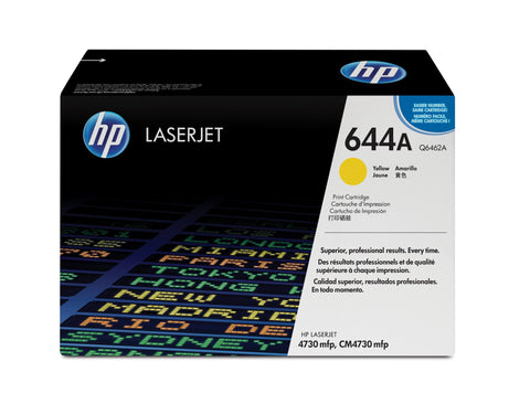 HP Q6462A/644A Toner cartridge yellow, 12K pages/5% for HP Color LaserJet 4730