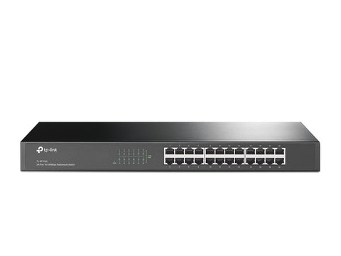 TP-Link TL-SF1024 network switch Unmanaged Fast Ethernet (10/100) Black