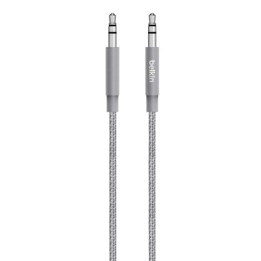 Belkin AV10164BT04-GRY audio cable 1.2 m 3.5mm Grey