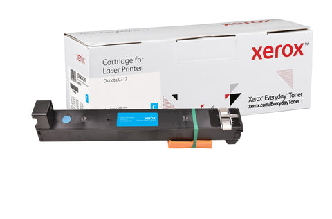 Xerox 006R04289 Toner-kit cyan, 11.5K pages (replaces OKI 46507615) for OKI C 712