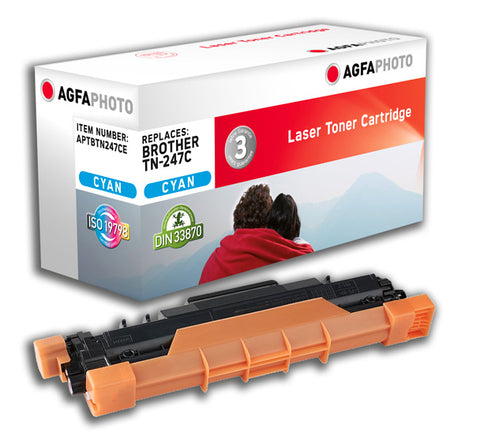 AgfaPhoto APTBTN247CE toner cartridge Compatible Cyan 1 pc(s)