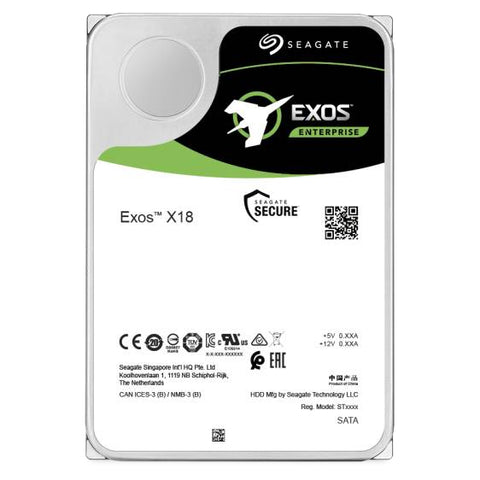 Seagate Exos X18 3.5" 16000 GB Serial ATA III