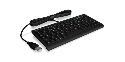 KeySonic ACK-3401U keyboard USB QWERTZ German Black