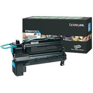 Lexmark X792X1KG Toner cartridge black return program, 20K pages ISO/IEC 19798 for Lexmark X 792