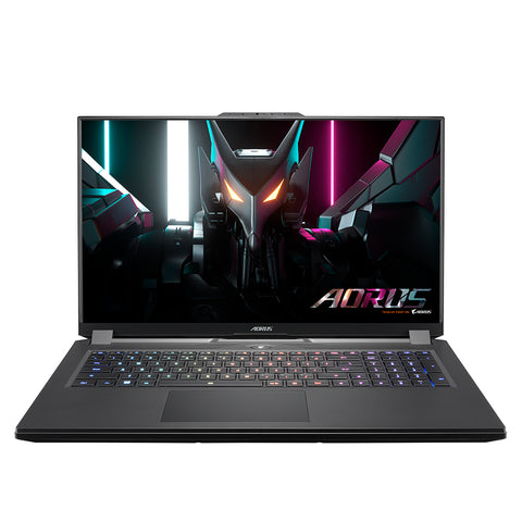 AORUS 17H BXF-74UK554SH Laptop 43.9 cm (17.3") Full HD Intel® Core™ i7 i7-13700H 16 GB DDR5-SDRAM 1 TB SSD NVIDIA GeForce RTX 4080 Wi-Fi 6E (802.11ax) Windows 11 Home Black