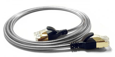 Wantec 7609 networking cable Silver 0.3 m Cat6a F/UTP (FTP)