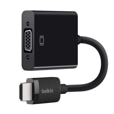 Belkin AV10170BT video cable adapter 2.5 m VGA (D-Sub) HDMI Type A (Standard) Black