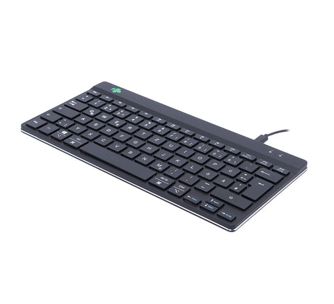 R-Go Tools Compact Break RGOCOCHWDBL keyboard USB QWERTZ Chinese Simplified, Chinese Traditional Black