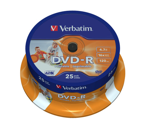 Verbatim 43538 blank DVD 4.7 GB DVD-R 25 pc(s)