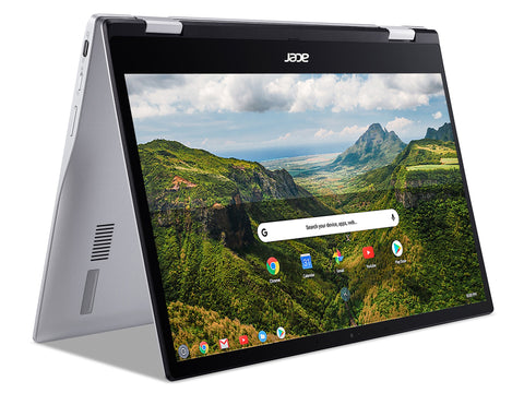 Acer Chromebook Spin 513 CP513-1H - (Qualcomm SC7180, 4GB, 64GB eMMC, 13.3 inch Full HD Touchscreen Display, Google Chrome OS, Silver)