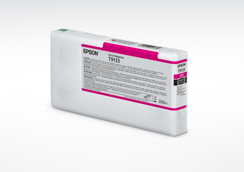 Epson C13T913300/T9133 Ink cartridge magenta 200ml for Epson SC-P 5000/V