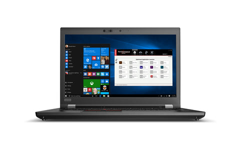 Lenovo ThinkPad P72 E-2176M Mobile workstation 43.9 cm (17.3") 4K Ultra HD Intel® Xeon® 32 GB DDR4-SDRAM 512 GB SSD NVIDIA® Quadro® P4200 Wi-Fi 5 (802.11ac) Windows 10 Pro for Workstations Black