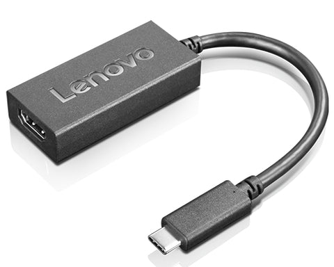 Lenovo USB-C to HDMI 2.0b USB graphics adapter Black