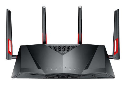 ASUS DSL-AC88U wireless router Gigabit Ethernet Dual-band (2.4 GHz / 5 GHz) Black