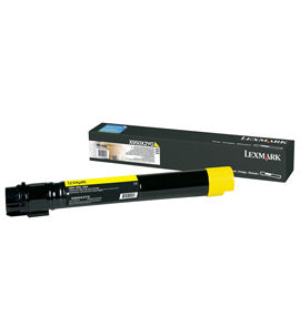 Lexmark X950X2YG Toner yellow extra High-Capacity, 22K pages ISO/IEC 19752 for Lexmark X 950