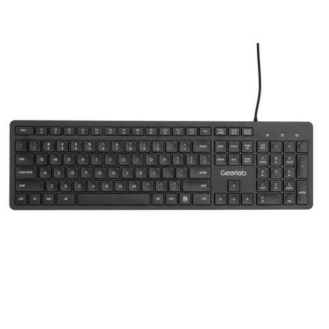 Gearlab GLB211202 keyboard USB QWERTY US International Black