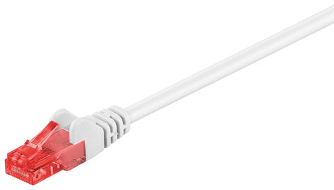 Goobay CAT 6 Patch Cable, U/UTP, white