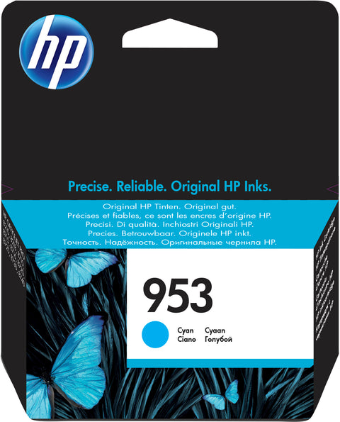 HP F6U12AE/953 Ink cartridge cyan, 630 pages 9ml for HP OfficeJet Pro 7700/8210/8710