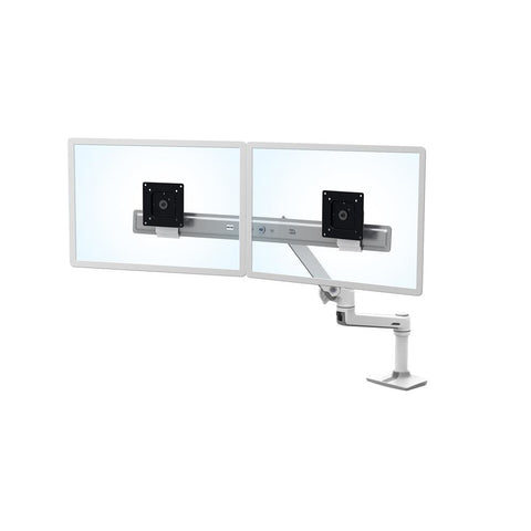 Ergotron LX Series Desk Dual Direct Arm 63.5 cm (25") Freestanding White