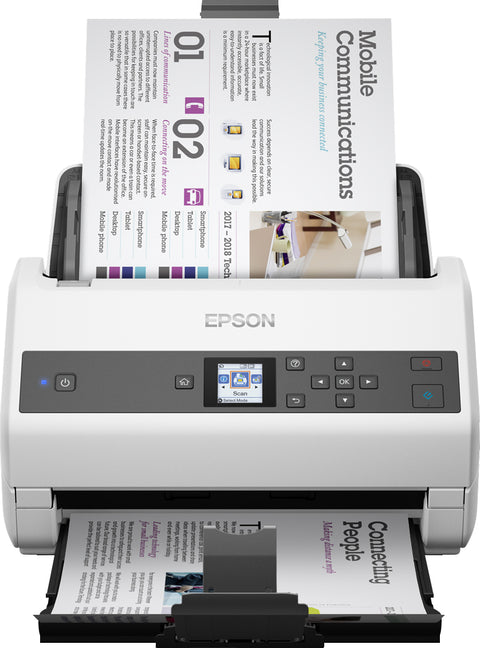 Epson WorkForce DS-870 Sheet-fed scanner 600 x 600 DPI A4 Black, White