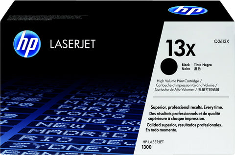 HP Q2613X/13X Toner cartridge black high-capacity, 4K pages/5% for HP LaserJet 1300