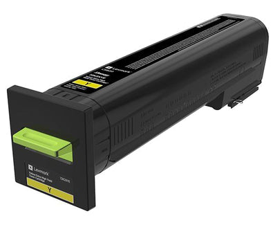 Lexmark 72K2XYE Toner-kit yellow extra High-Capacity Project, 22K pages for Lexmark CS 820