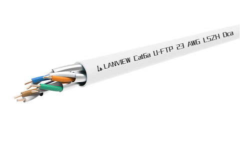 Lanview LVN122432 networking cable White 305 m Cat6a U/FTP (STP)