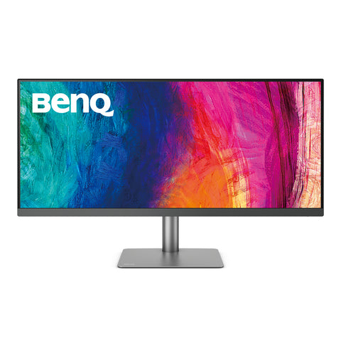 BenQ PD3420Q computer monitor 86.4 cm (34") 3440 x 1440 pixels Quad HD LED Grey