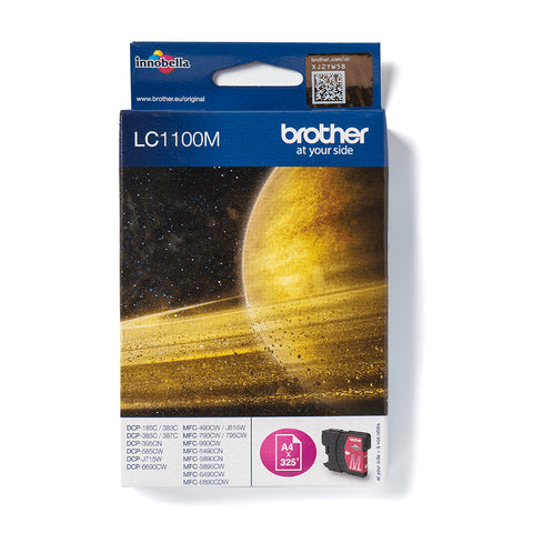 Brother LC-1100M Ink cartridge magenta, 325 pages ISO/IEC 24711 5,5ml for Brother DCP 185 C/MFC 6490 C