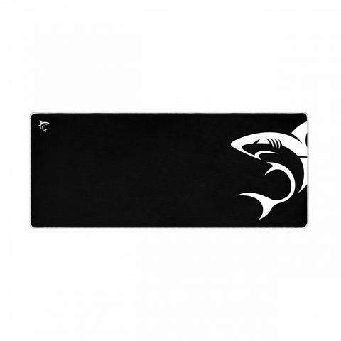 White Shark SHARK XL mouse pad Gaming mouse pad Black, White