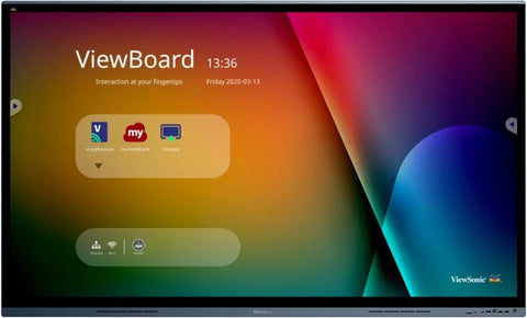 Viewsonic IFP7562 Signage Display Interactive flat panel 189.2 cm (74.5") 4K Ultra HD Touchscreen
