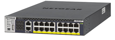 NETGEAR M4300-16X Managed L3 10G Ethernet (100/1000/10000) Power over Ethernet (PoE) 1U Black