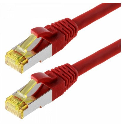 Helos Cat 6a S/FTP 5 m networking cable Red Cat6a S/FTP (S-STP)