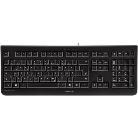 CHERRY KC 1000 keyboard USB QWERTY Nordic Black