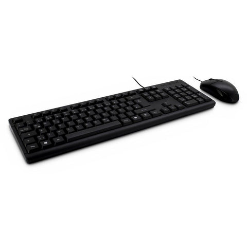 Inter-Tech KB-118 keyboard USB QWERTZ Black