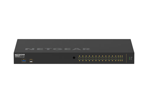 NETGEAR GSM4230P-100EUS network switch Managed L2/L3 Gigabit Ethernet (10/100/1000) Power over Ethernet (PoE) 1U Black