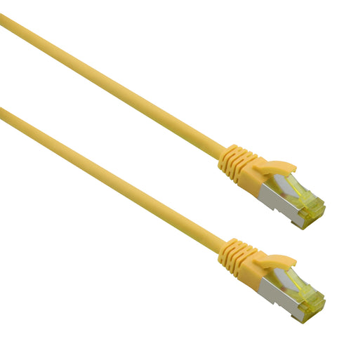 Helos 263786 networking cable Yellow 25 m Cat6a S/FTP (S-STP)