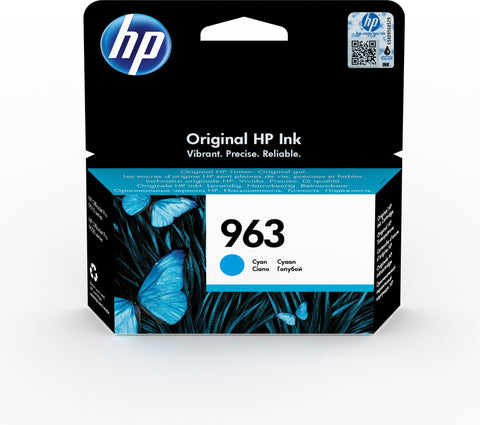 HP 3JA23AE/963 Ink cartridge cyan, 700 pages 10,74ml for HP OJ Pro 9010/e/9020/9020 e