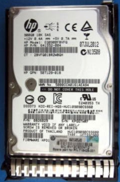 Hewlett Packard Enterprise 719429-001 internal hard drive 2.5" 900 GB SAS