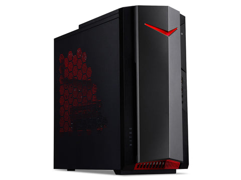 Acer NITRO 50 N50-640 Gaming PC - (Intel Core i7-12700, 16GB, 1TB HDD and 256GB SSD, NVIDIA GeForce RTX 3060, Windows 11, Black)