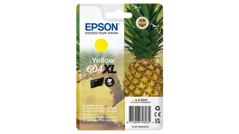 Epson C13T10H44010/604XL Ink cartridge yellow high-capacity, 350 pages 4ml for Epson XP-2200