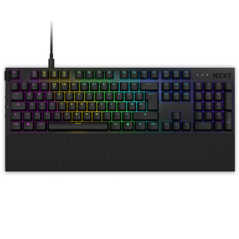 NZXT Function keyboard USB QWERTY UK English Black